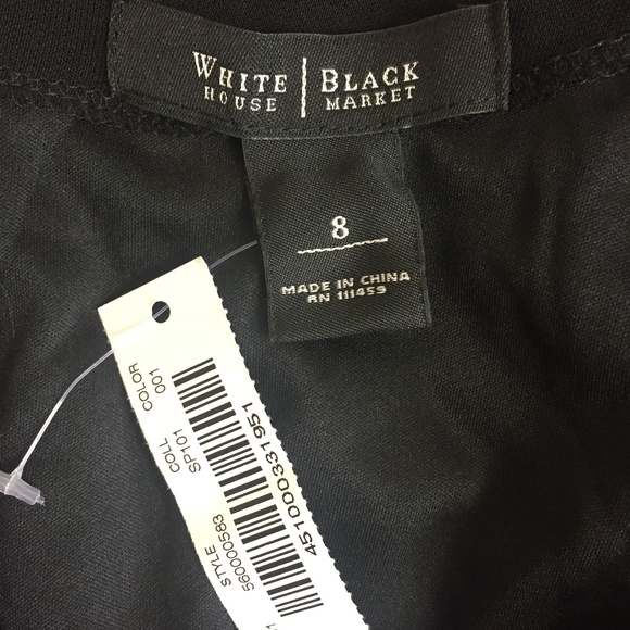 WHBM Sheath Dress Flutter Sleeves Sz 8 NEW - Picture 6 of 6